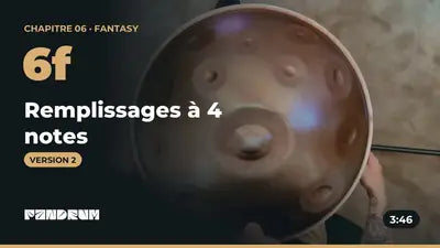6f · Remplissages à 4 notes · v2 (3:46)