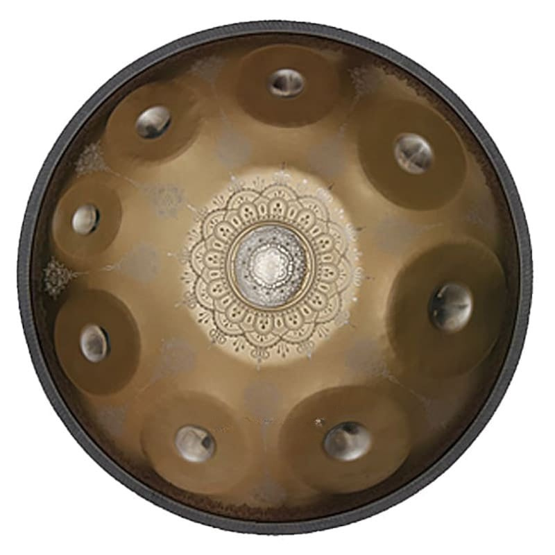 Handpan Mandala 9/10/12 notes Ré mineur Kurd