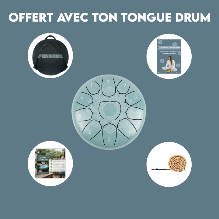 Tongue Drum 13 Notes 432hz