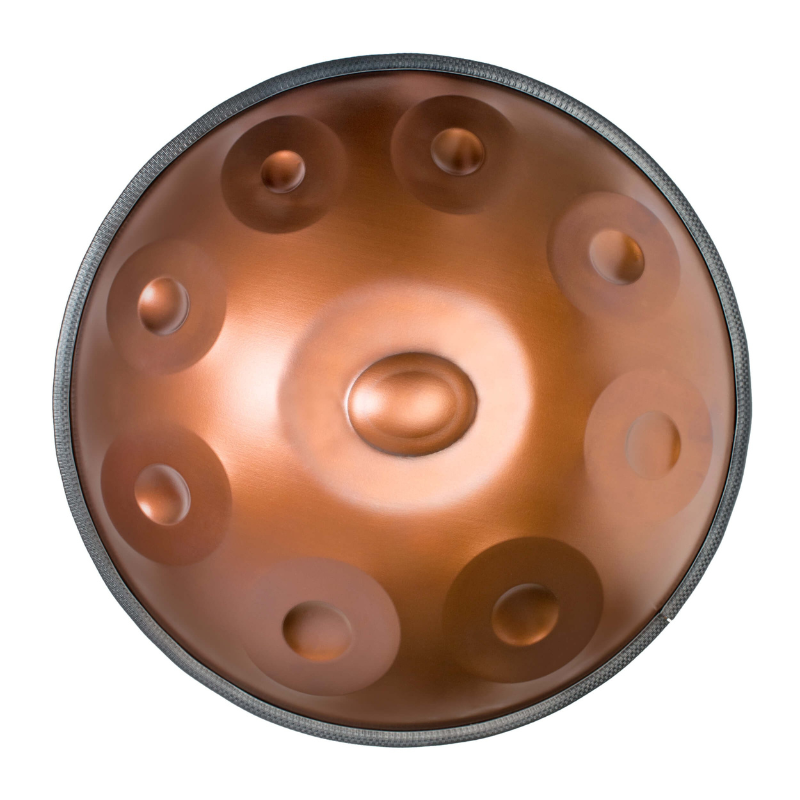 Handpan 9/10/12/13/14 notes bronze - Ré mineur