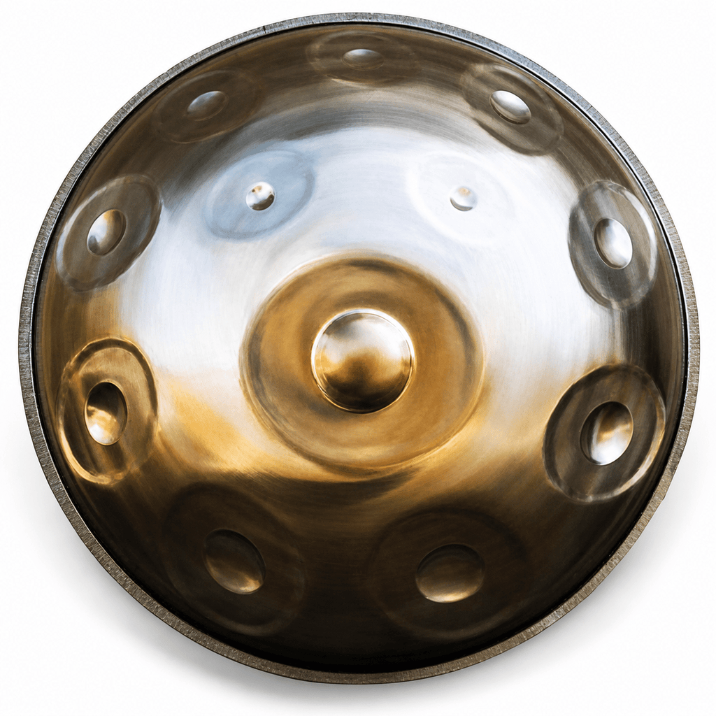 Handpan 10/12 notes Ré mineur Kurd - Pandrum