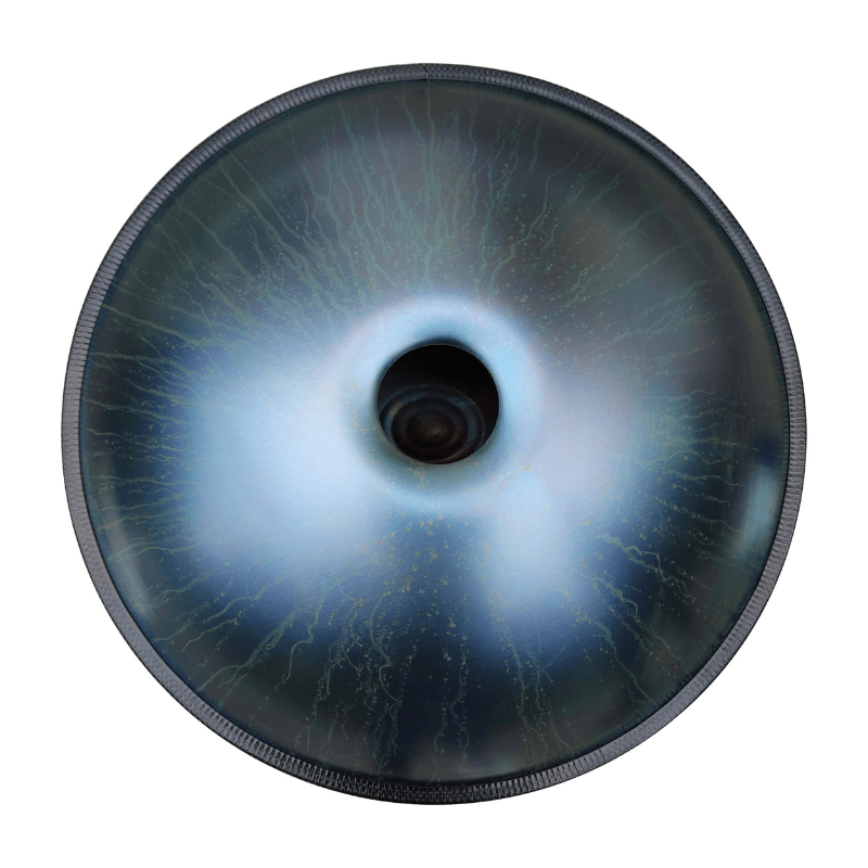Handpan 9/10/12/13/14 notes bleu foncé - Ré mineur - Pandrum