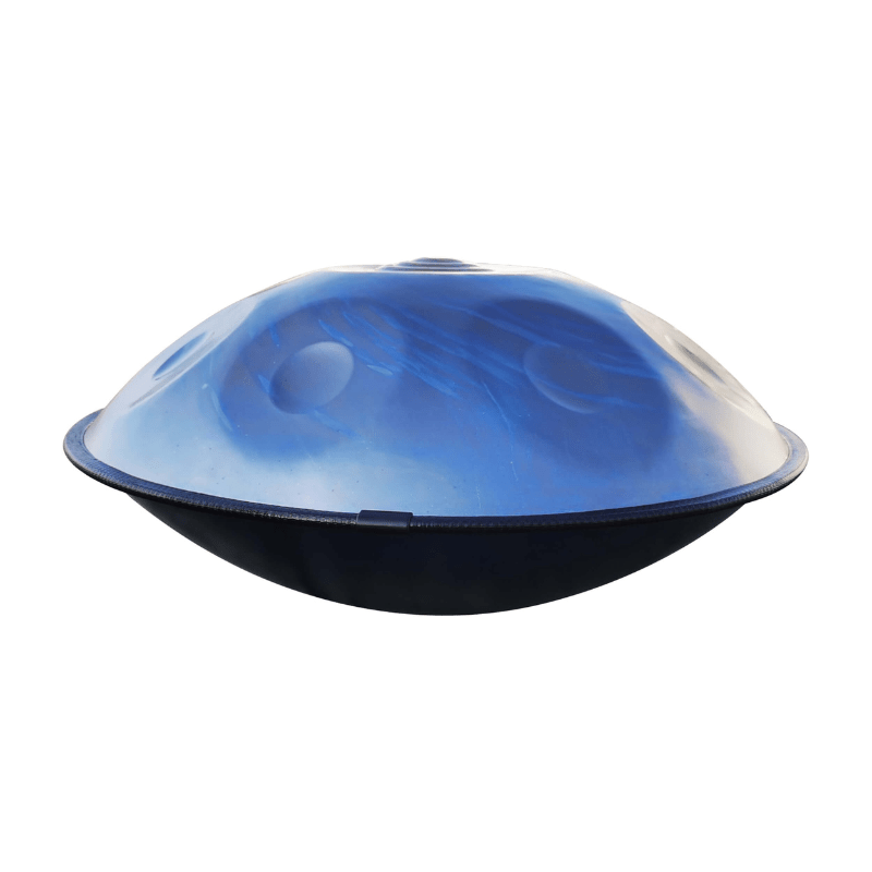 Handpan 9/10/12/13/14 notes bleu Planète - Ré mineur - Pandrum
