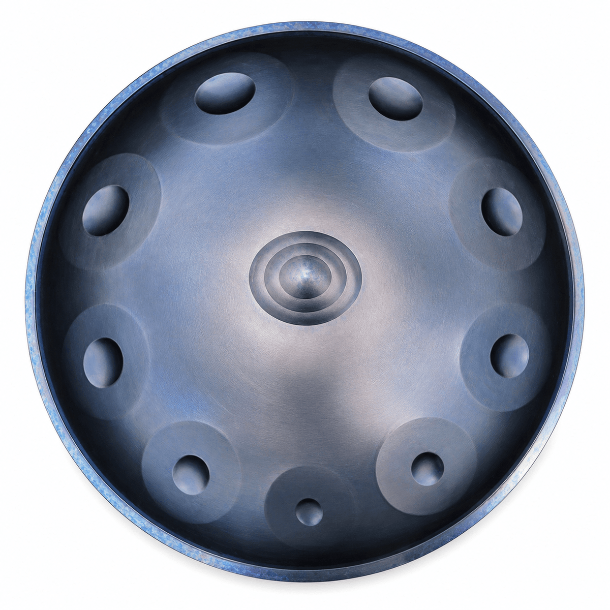 Handpan 9/10/12/13/14 notes bleu - Ré mineur - Pandrum