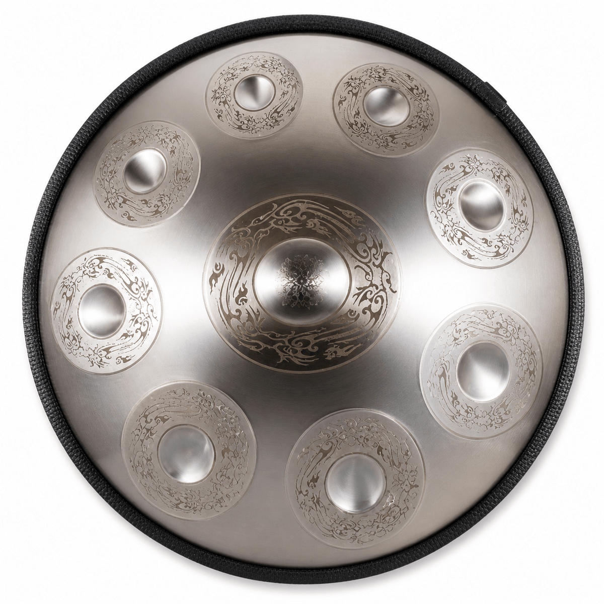 Handpan Dragon 9/10/12 notes Ré mineur Kurd - Pandrum