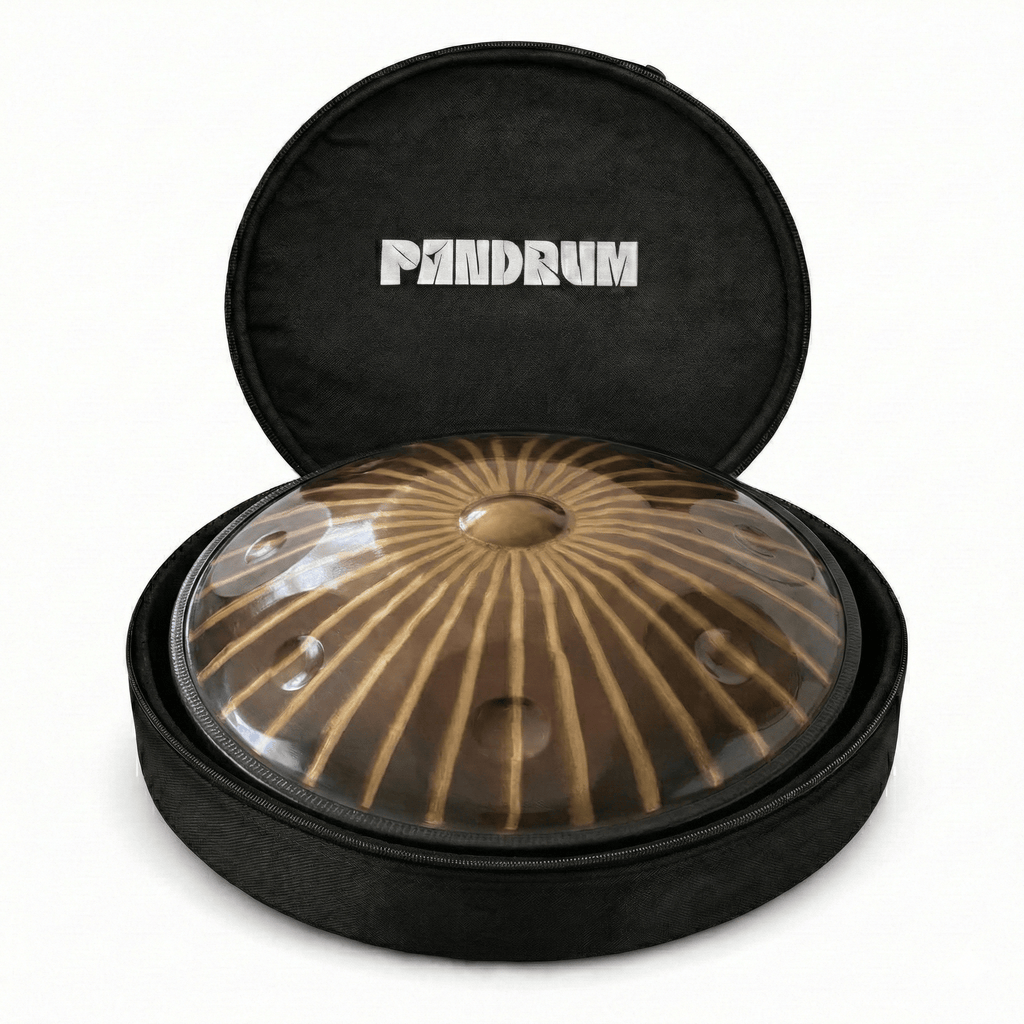 Handpan Léopard 9/10/12 notes Ré mineur Kurd - Pandrum