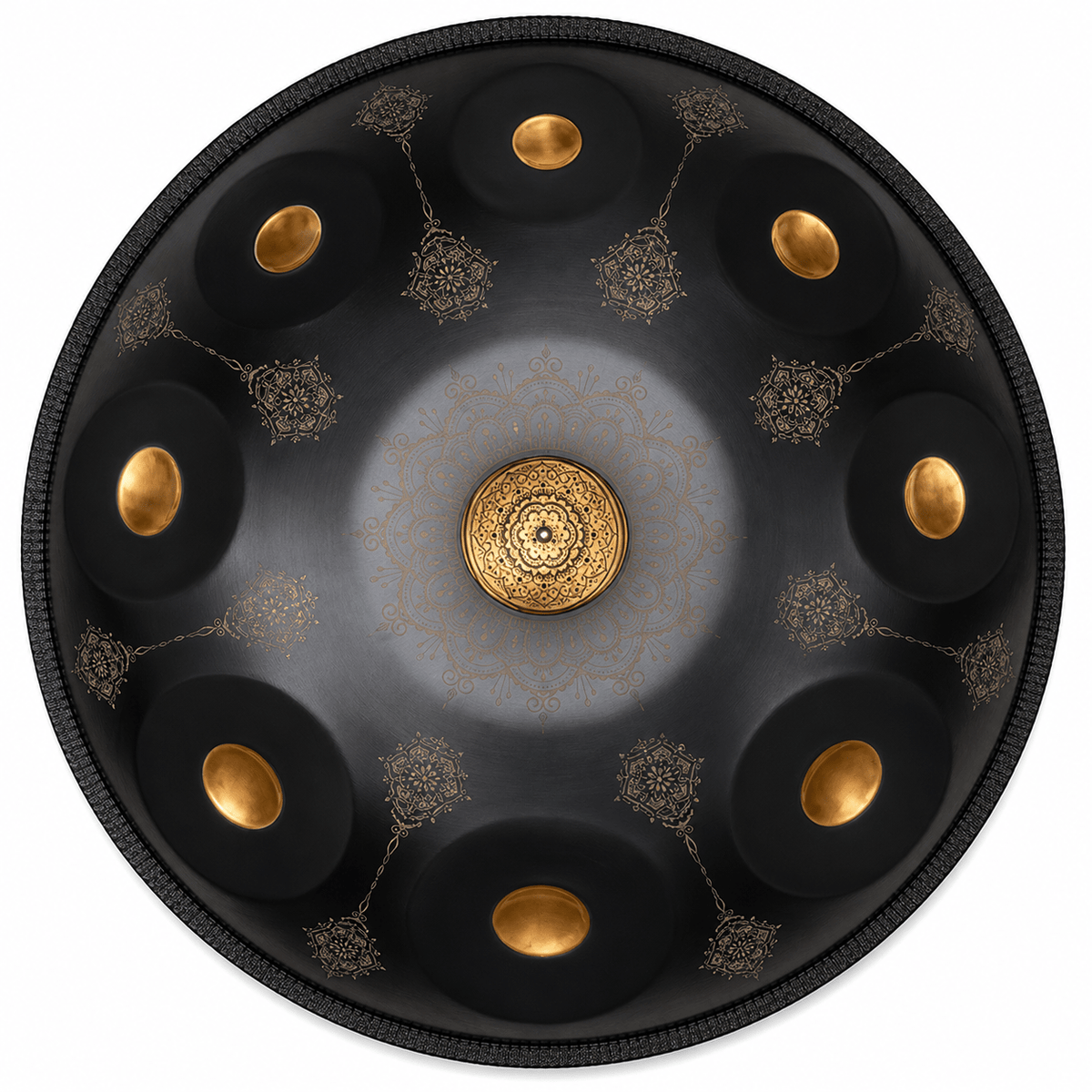 Handpan Mandala 9/10/12 notes Ré mineur Kurd - Pandrum