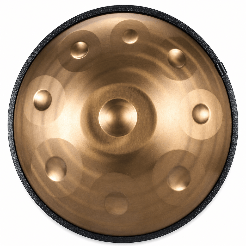 Handpan Spirale Sacrée - 9/10/12 notes Ré mineur Kurd - Pandrum
