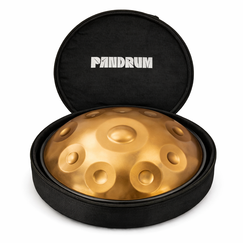 Handpan 9/10/12/13/14 notes doré - Ré mineur