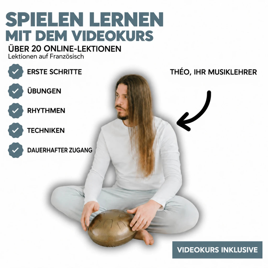 Tongue Drum | Tank Drum 11 notes - Sol majeur - Pandrum