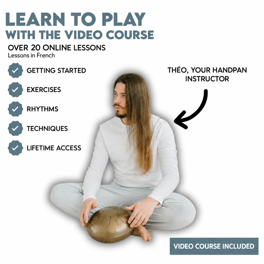 Tongue Drum | Tank Drum 11 notes - G Major - Pandrum