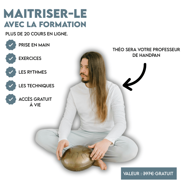 Tongue Drum | Tank Drum 11 notes - Sol majeur - Pandrum