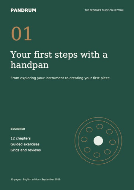Pandrum beginner's guide, Your first steps with a handpan